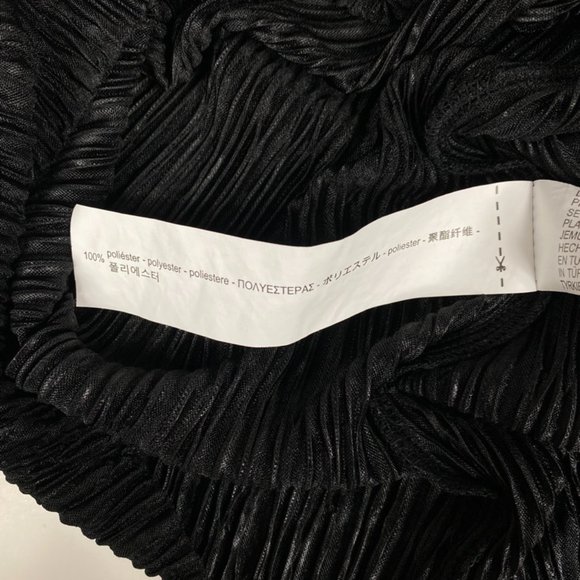 Zara Collection Woman Basic Black, Green Long-sleeve Detail Shirt Size S… - Picture 9 of 9